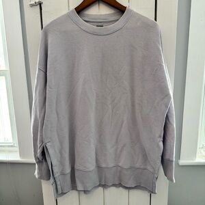 Aerie Women’s Light Blue Oversized Desert Sweater